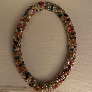 Multicolored woven bracelet